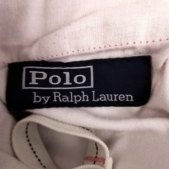 Polo Ralph Lauren Washed Relaxed Fit Cotton Twill Chino Shorts Mens 32 Salmon - Picture 8 of 8